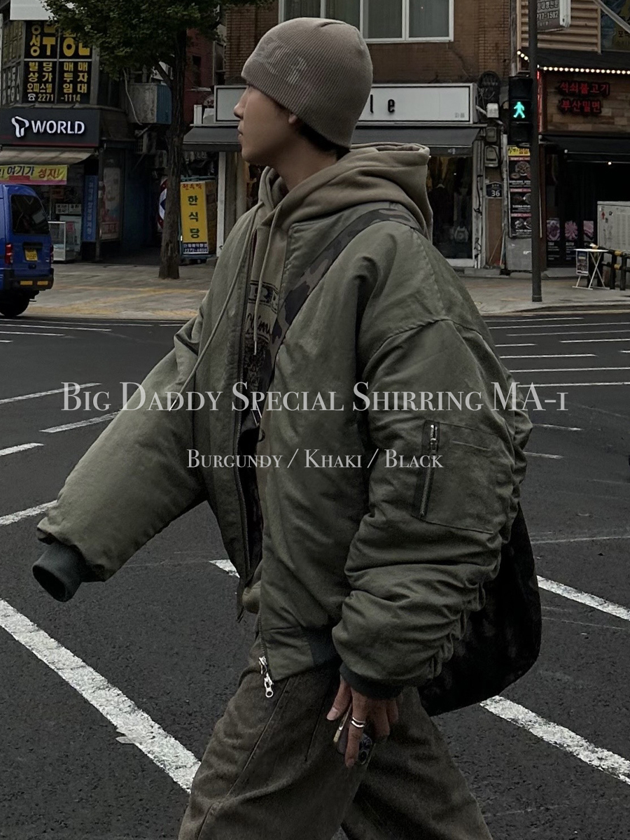 [추천] [6oz] Big Daddy Special Shirring MA-1 (3color)