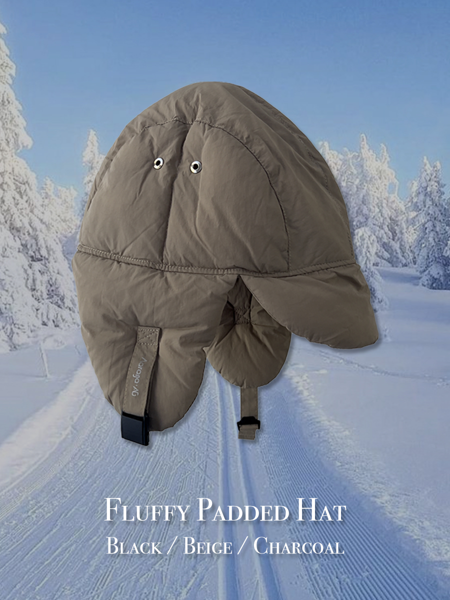 [추천] Fluffy Padded Hat (3color)