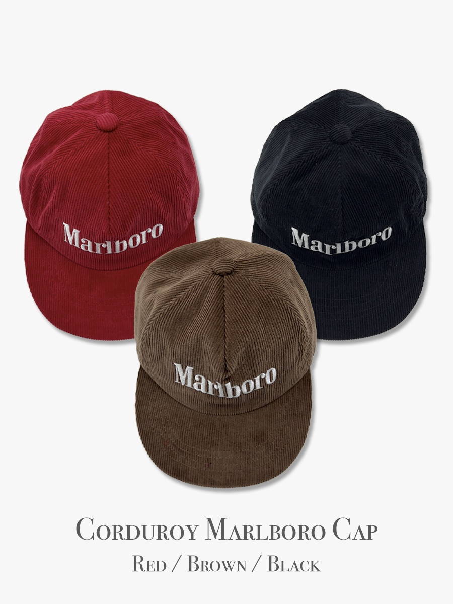 [추천] Corduroy Marlboro Cap (3color)